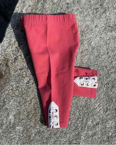 Tepláky dětské Ralph Lauren jahodové